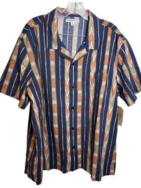 Frye and Co Vintage Indigo Aztec Shirt
